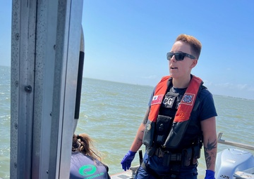 Coast Guard medevacs woman from vessel near Galveston, Texas