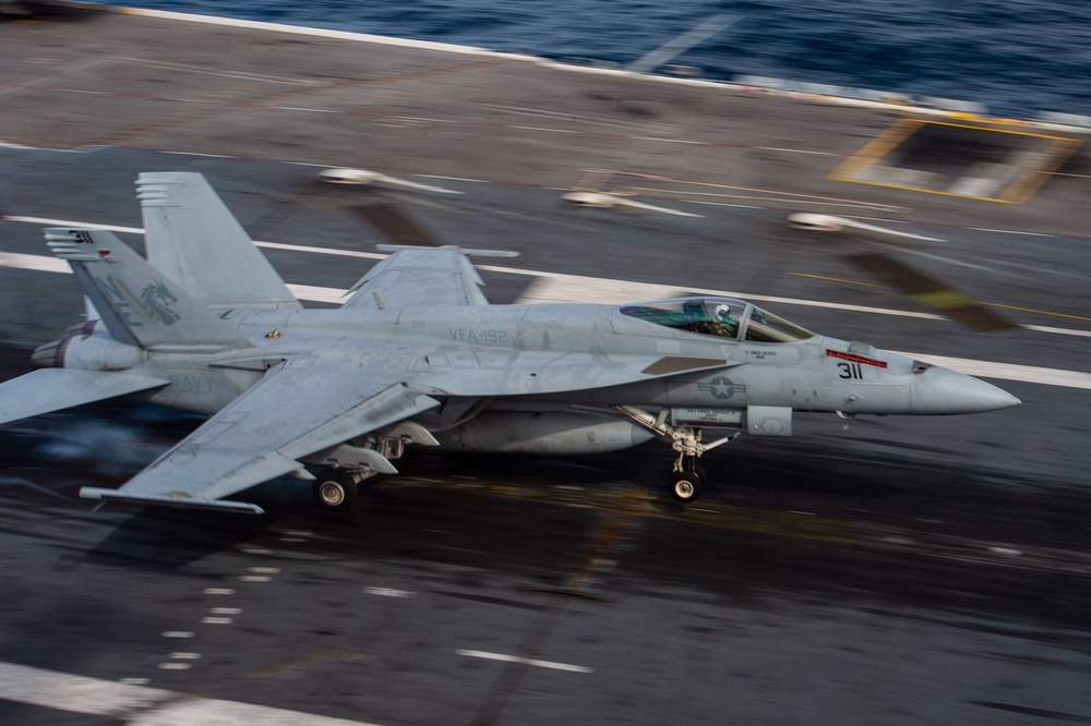 USS Carl Vinson (CVN70) Conducts Flight Operations