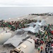 USS Carl Vinson (CVN70) Sailors Participate in the Largest FOD Walk Down