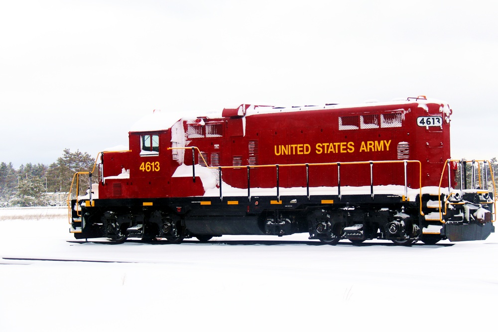 Army Locomotive at Fort McCoy