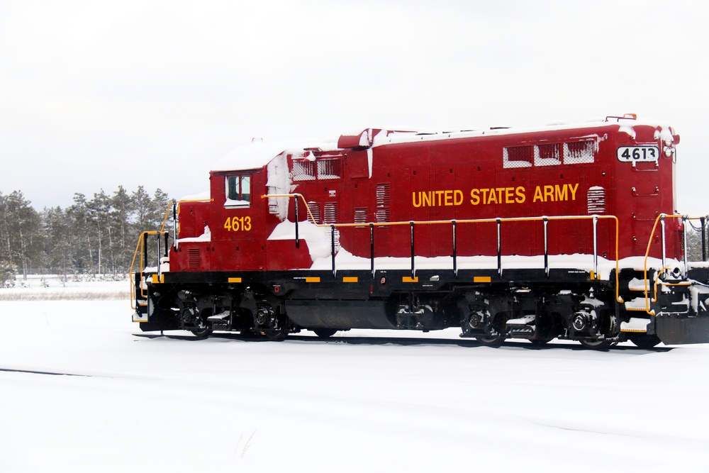 Army Locomotive at Fort McCoy