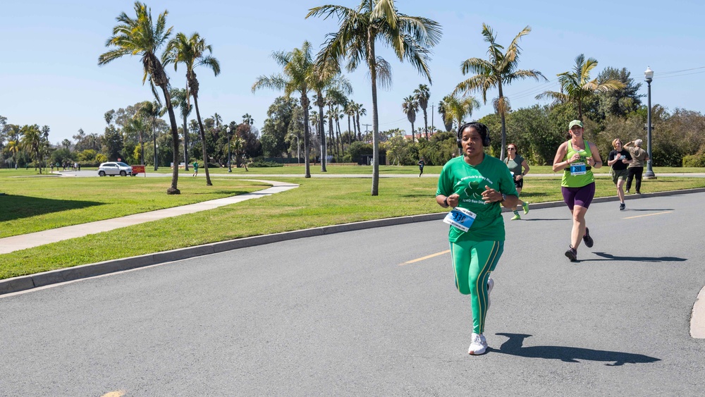 USS Essex Sailors Participate in the MCRD 5K Run