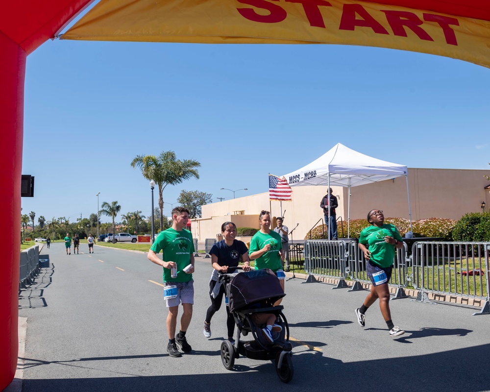 USS Essex Sailors Participate in the MCRD 5K Run
