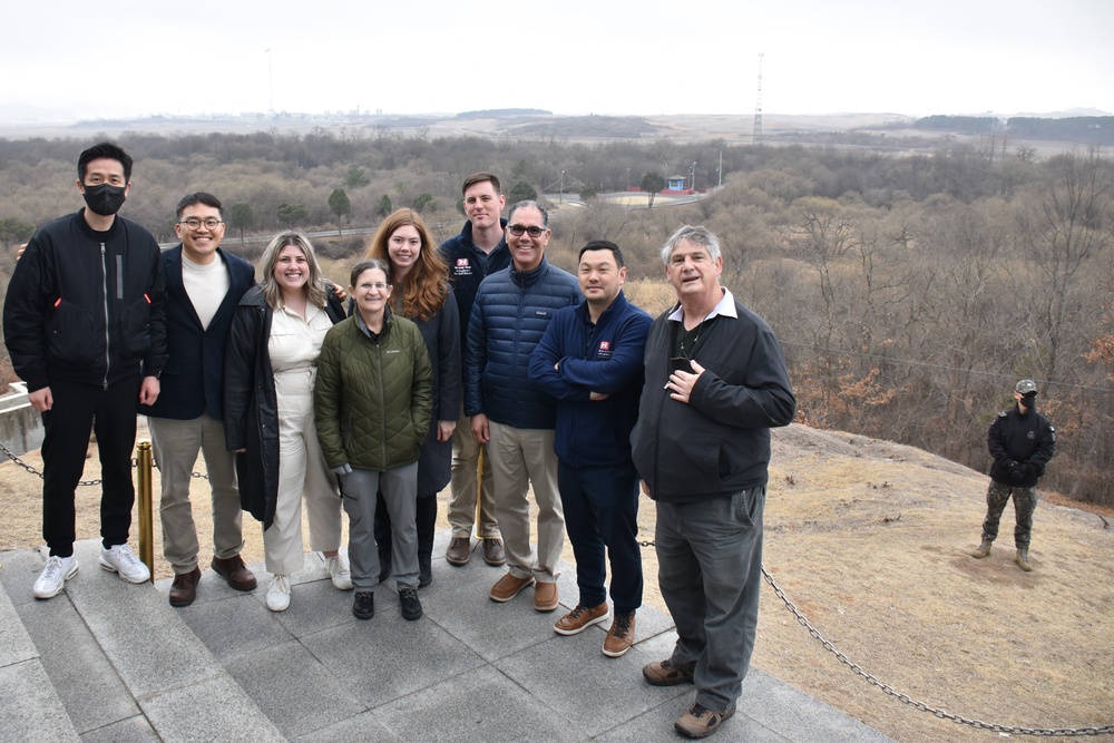 Army engineers tour Demilitarized Zone (DMZ) and Joint Security Area (JSA)