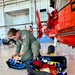 U.S. Coast Guard aircrew conducts seven-day maintenance on Dolphin