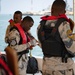 U.S. Navy and Coast Guard members partner with Djiboutian Coast Guardsmen to execute the final Cutlass Express 2023 event