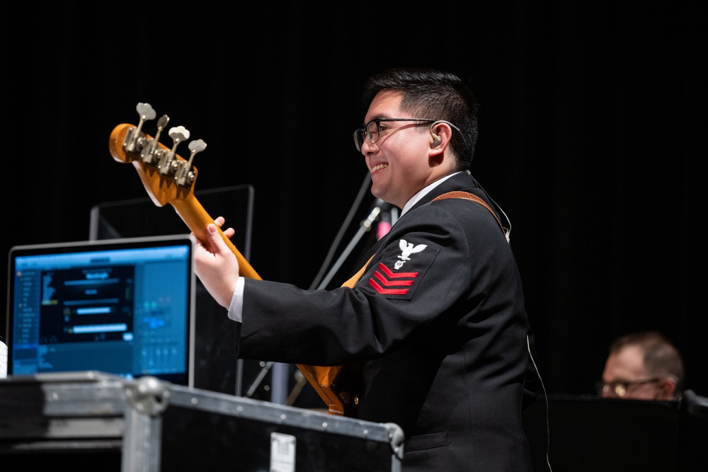 U.S. Navy Band Sea Chanters perform in Oxnard