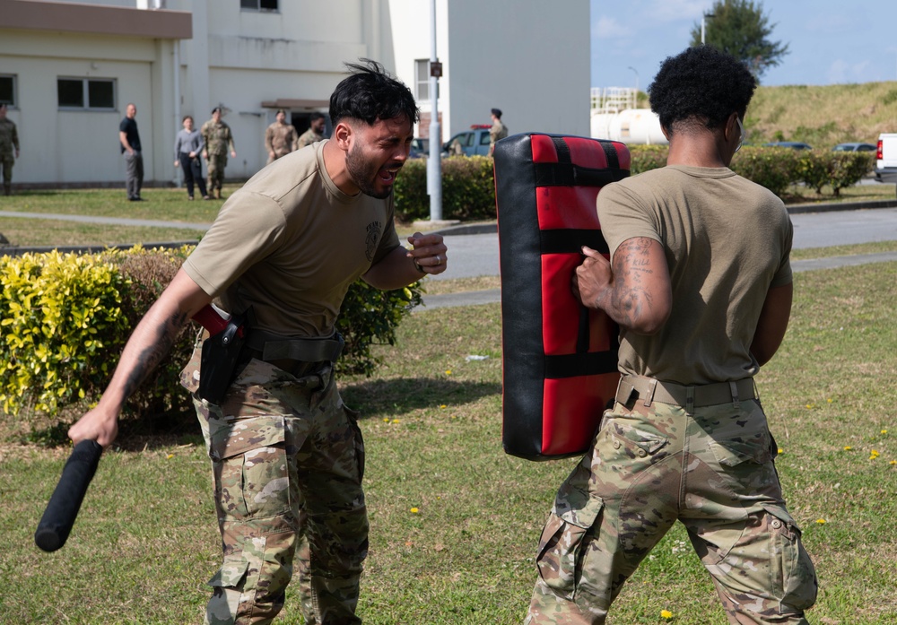 Fighting through the pain: 18 SFS OC spray course