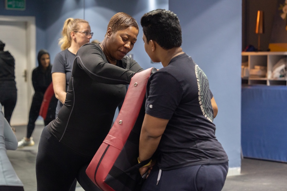 DVIDS Images Task Force Spartan hosts Be Strong SelfDefense class