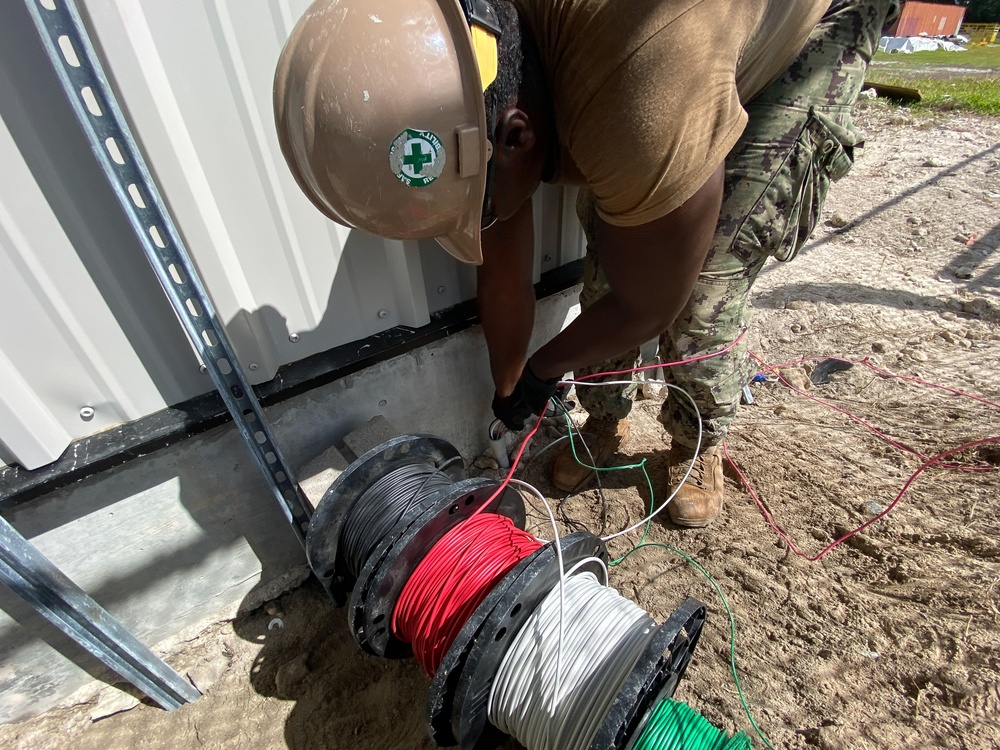 NMCB-5 Conducts Construction Project in Diego Garcia During Deployment 2023