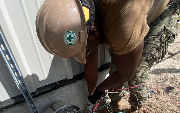 NMCB-5 Conducts Construction Project in Diego Garcia During Deployment 2023