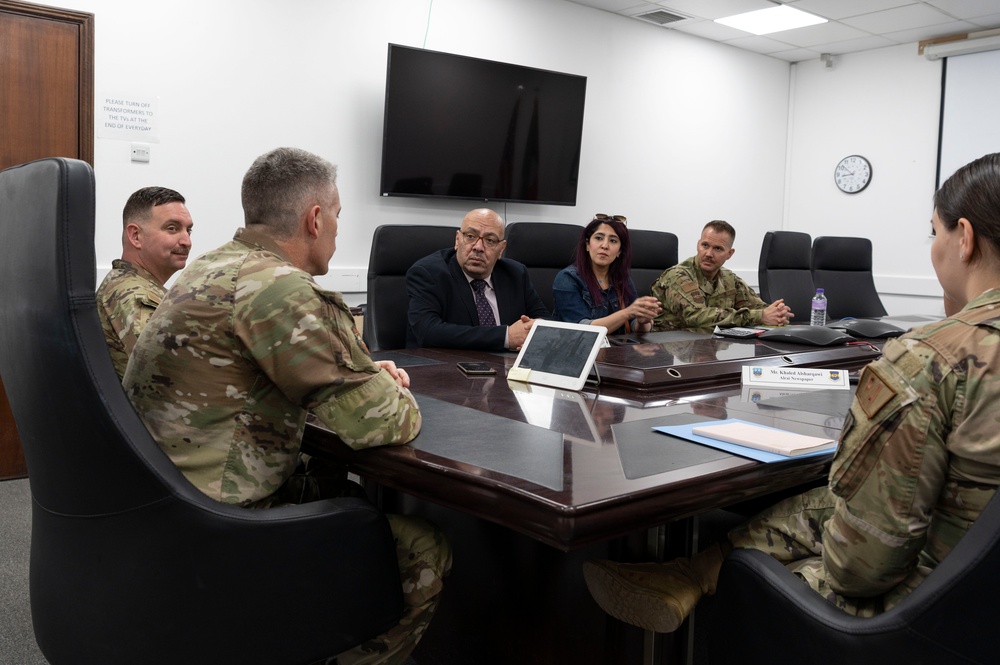 386 AEW highlights partnership on media day