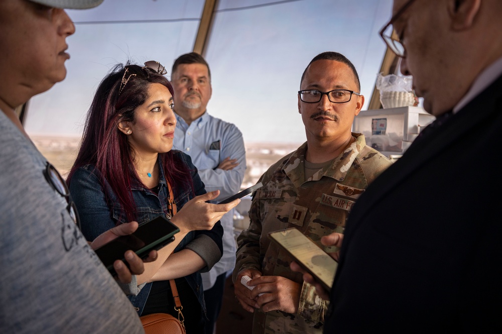 386 AEW highlights partnership on media day