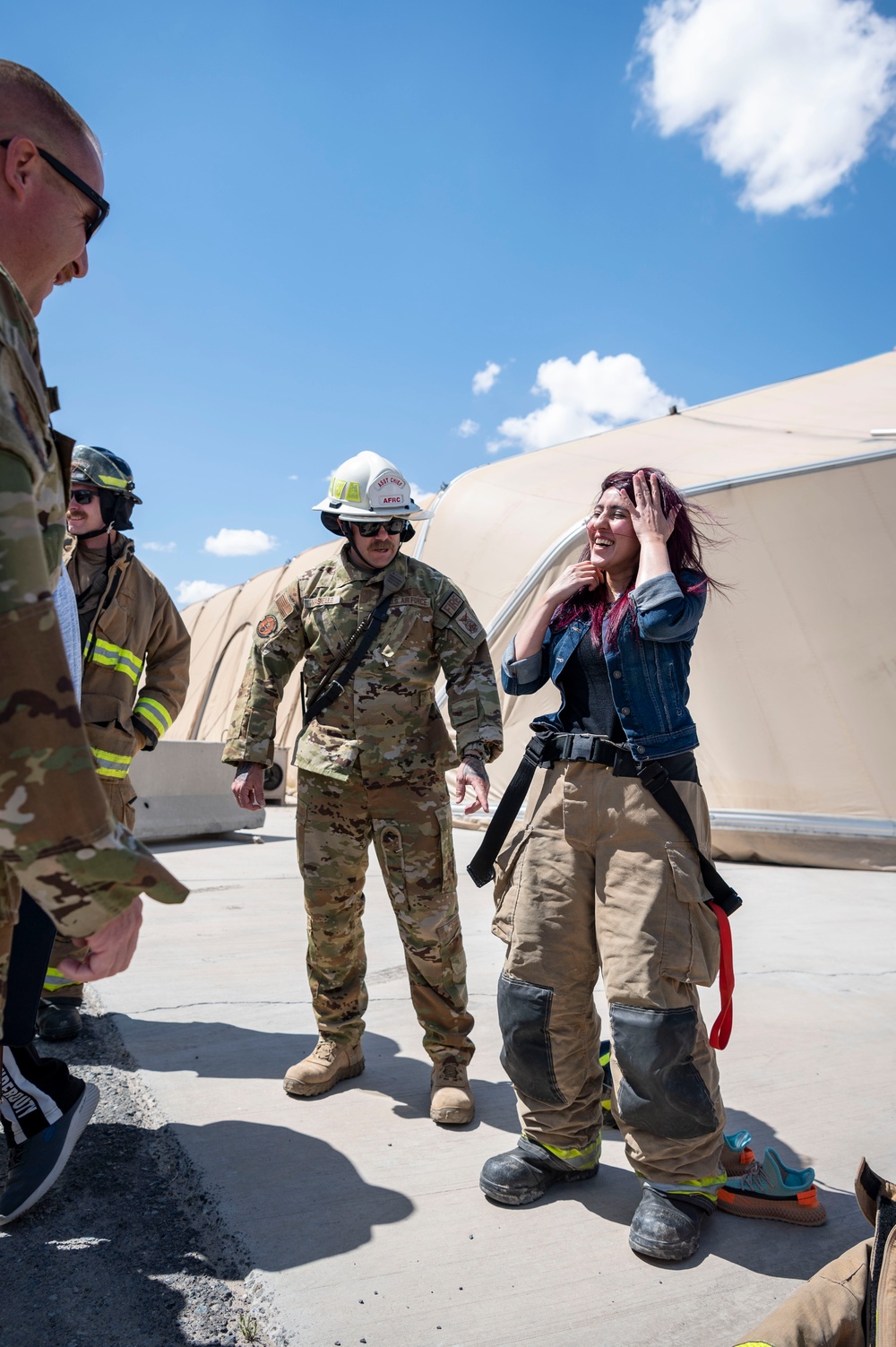 386 AEW highlights partnership on media day