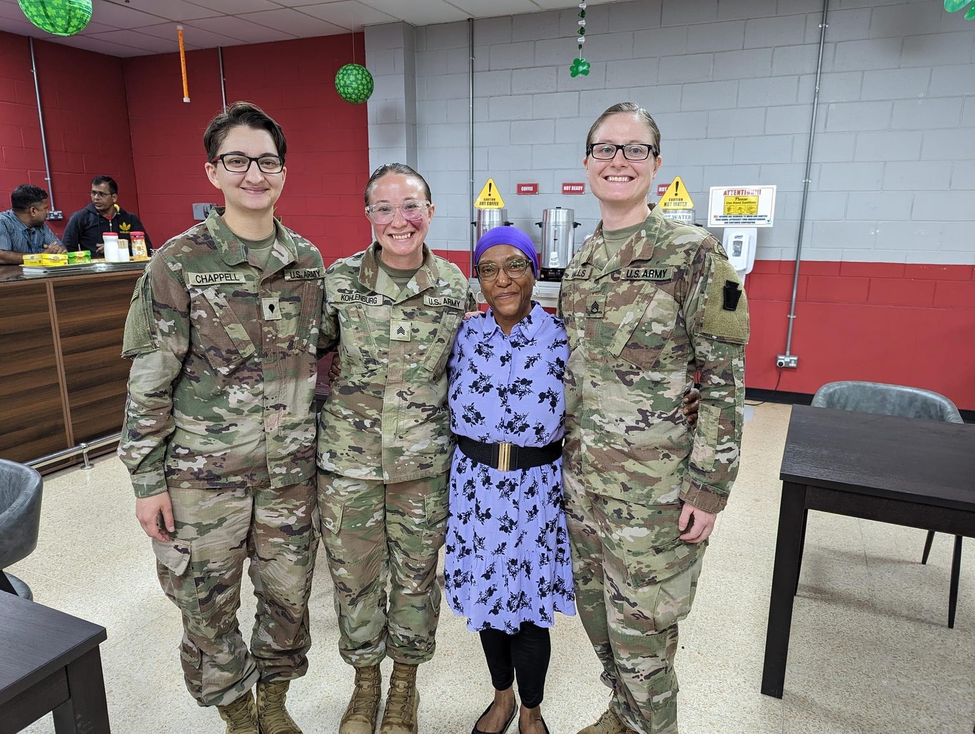 DVIDS - Images - 28th Infantry Division Soldiers posing with a Women's Army  Corps veteran at the Women's History Month celebration