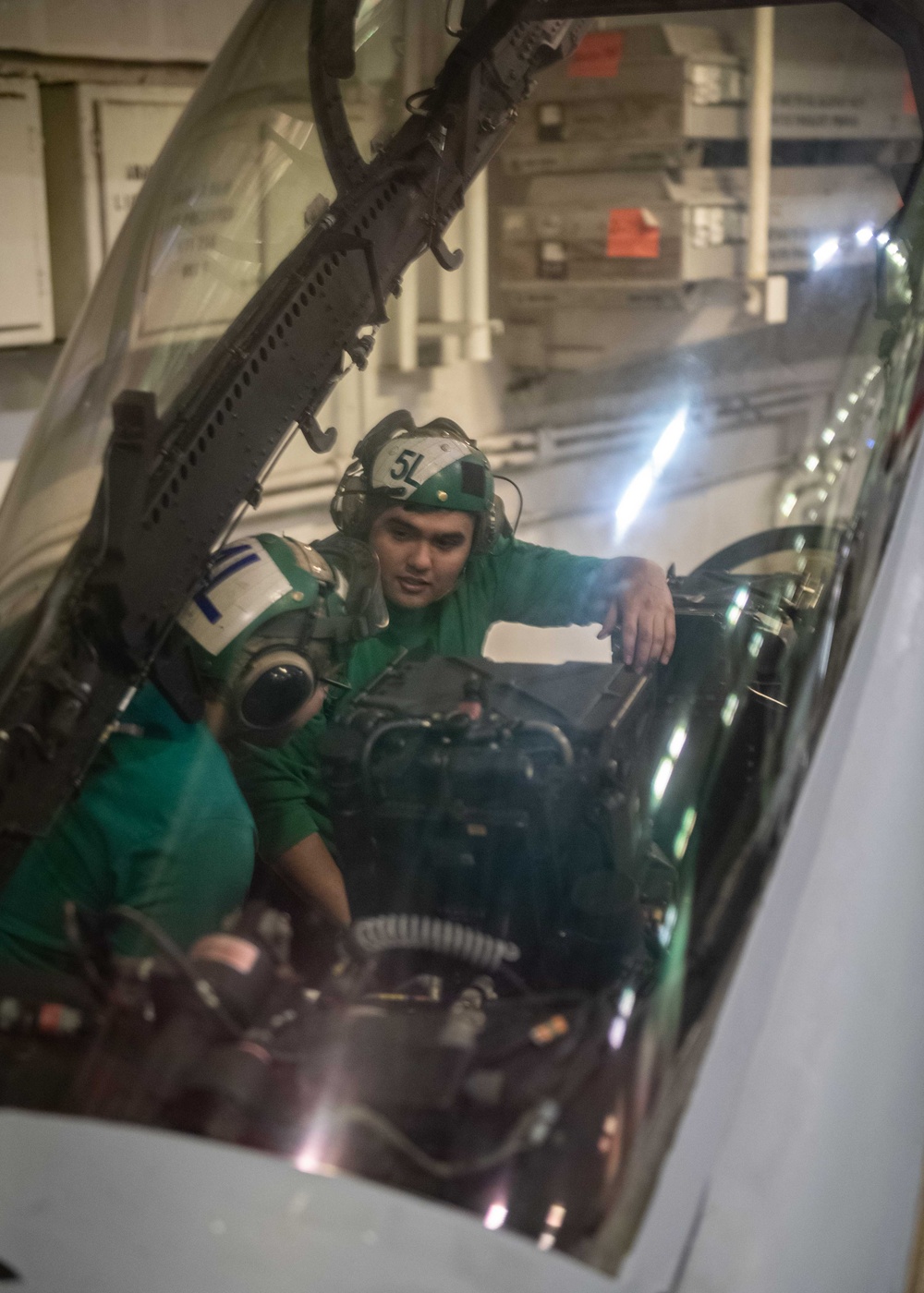 USS Carl Vinson (CVN 70) Night-time Operations