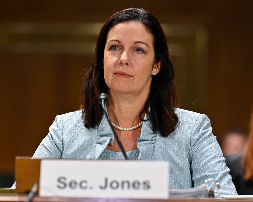 Assist. Sec. of the Air Force Jones testifies at SASC