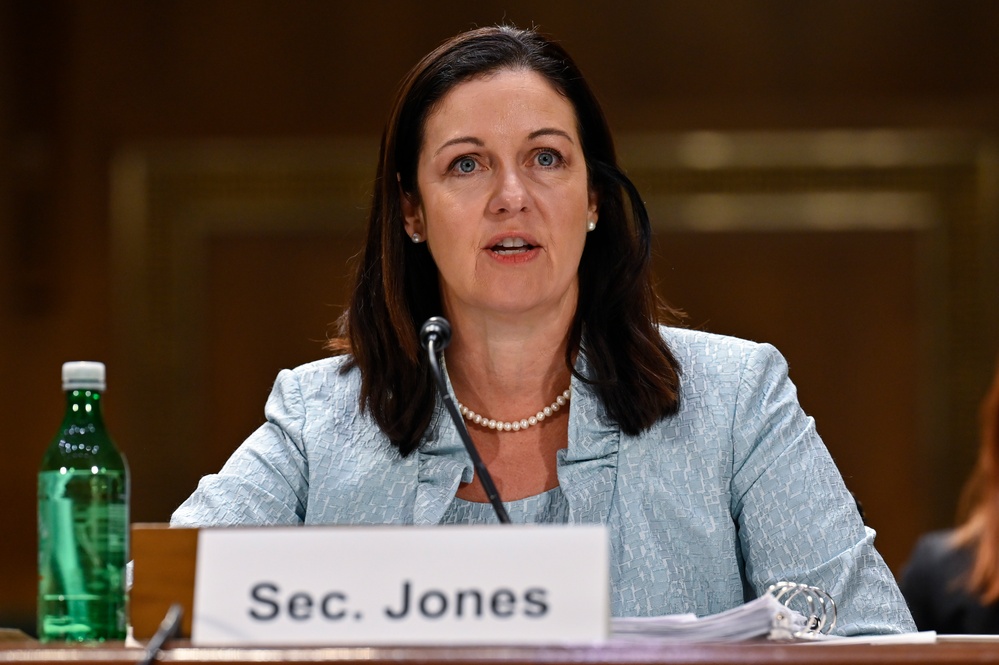 Assist. Sec. of the Air Force Jones testifies at SASC