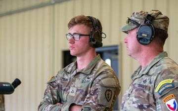 All Army Competition Becomes a Family Reunion for Father, Son