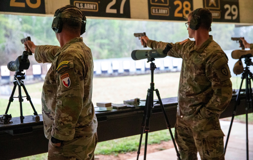 Father, Son Compete Side by Side at U.S. Army Small Arms Championships at Fort Benning