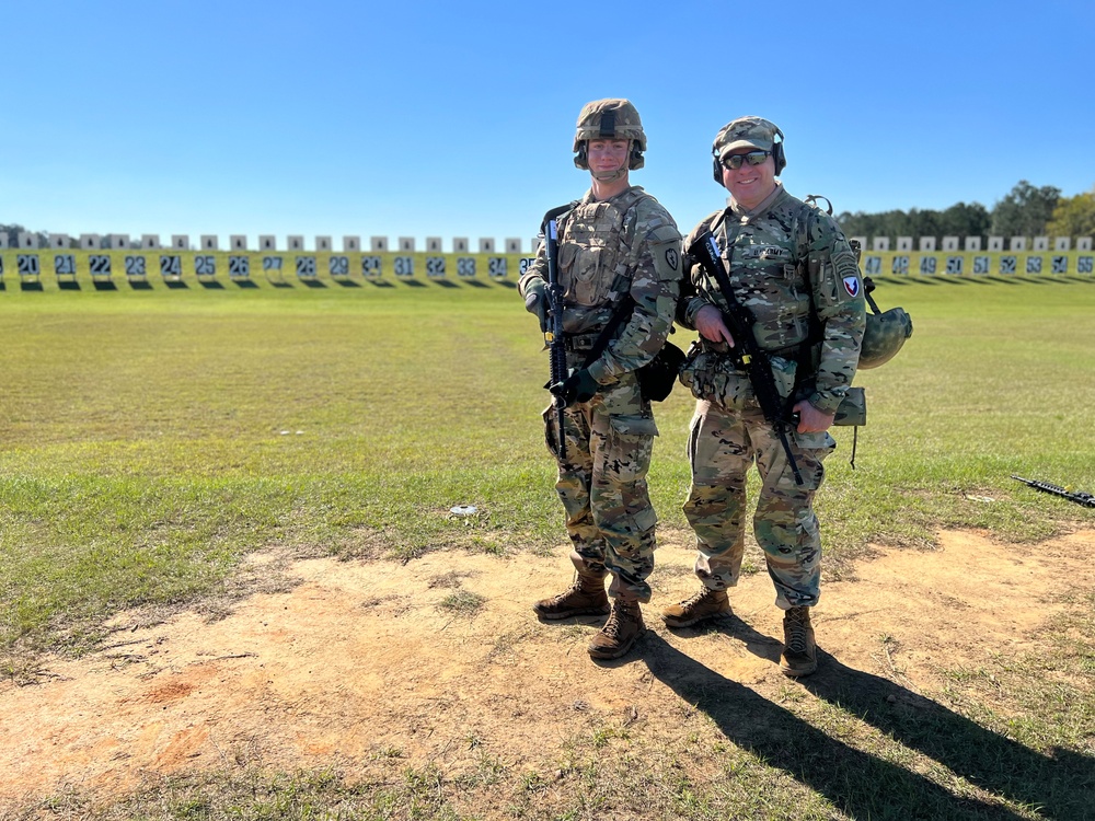 Father, Son Compete Side by Side at U.S. Army Small Arms Championships