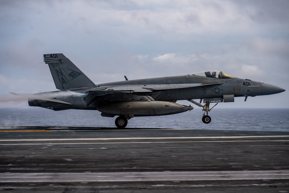 Nimitz Conducts Flight Operations