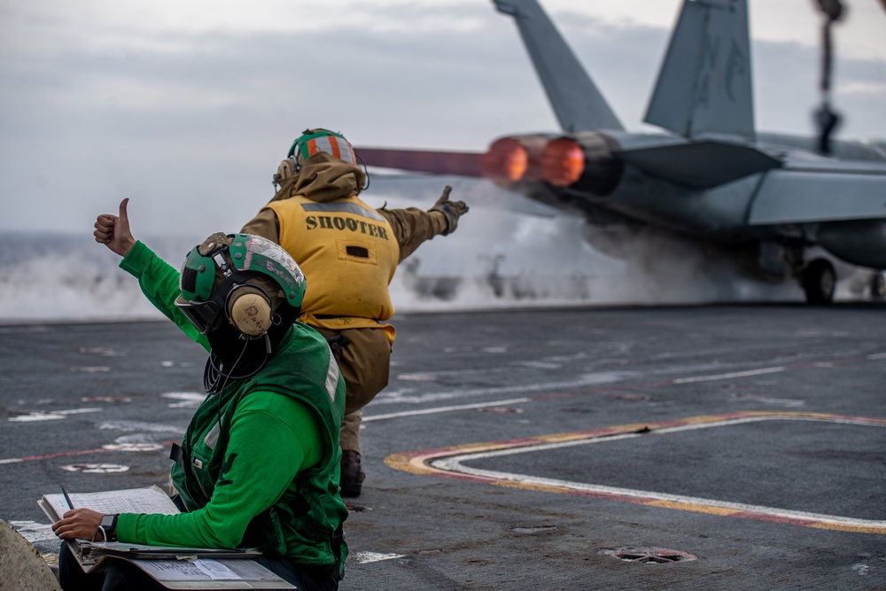 Nimitz Conducts Flight Operations