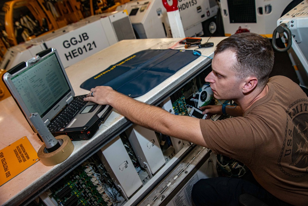 Sailor Removes Power Supply Circuit Board from an SFC Unit