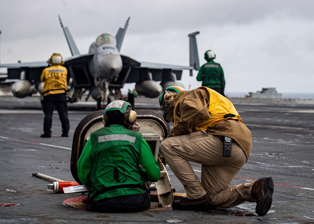 Nimitz Conducts Flight Operations