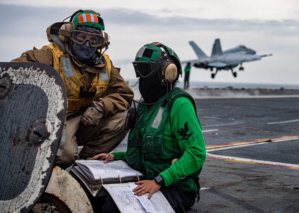 Nimitz Conducts Flight Operations