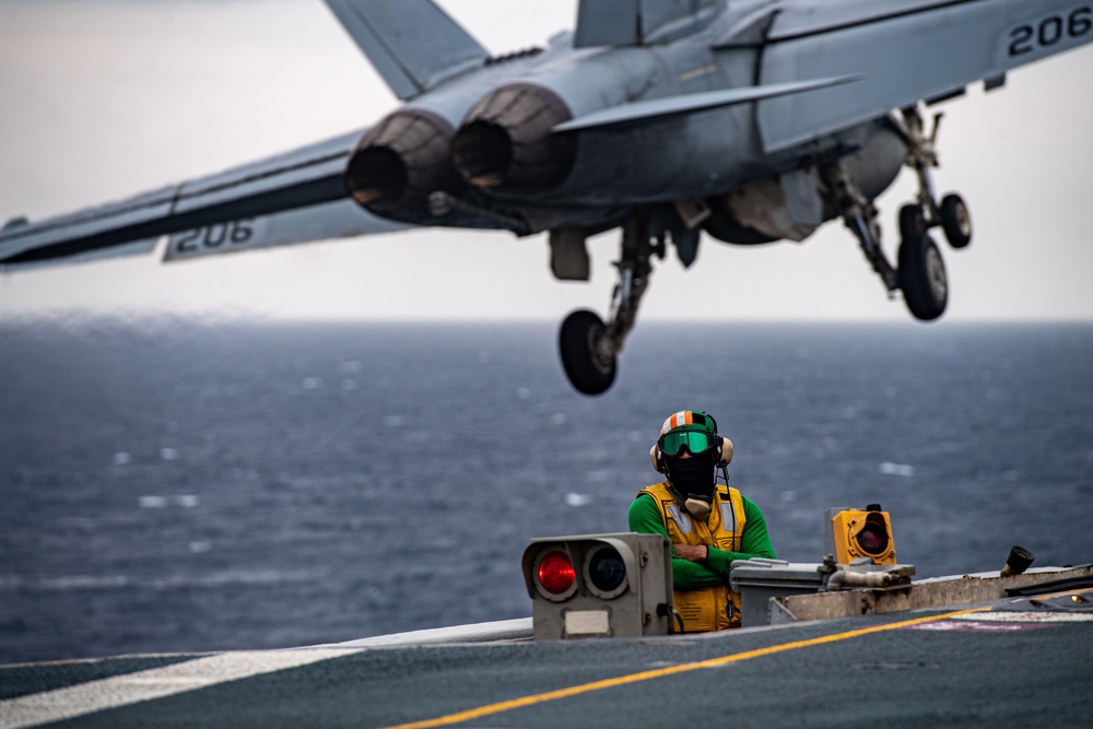 Nimitz Conducts Flight Operations