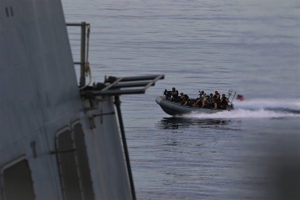 USS Paul Hamilton VBSS Operations