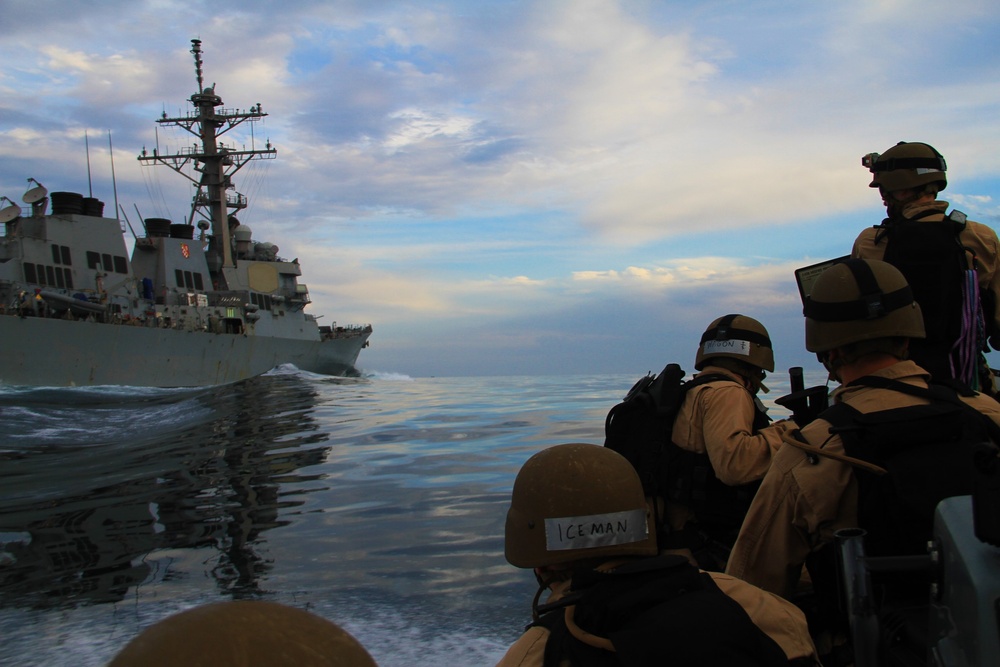 USS Paul Hamilton VBSS Operations
