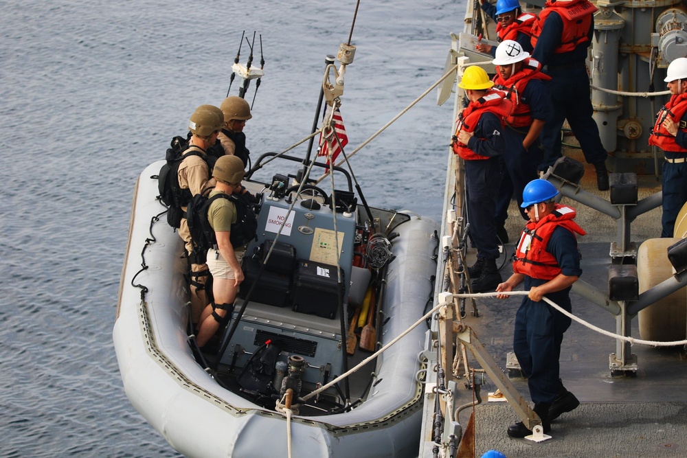 USS Paul Hamilton VBSS Operations