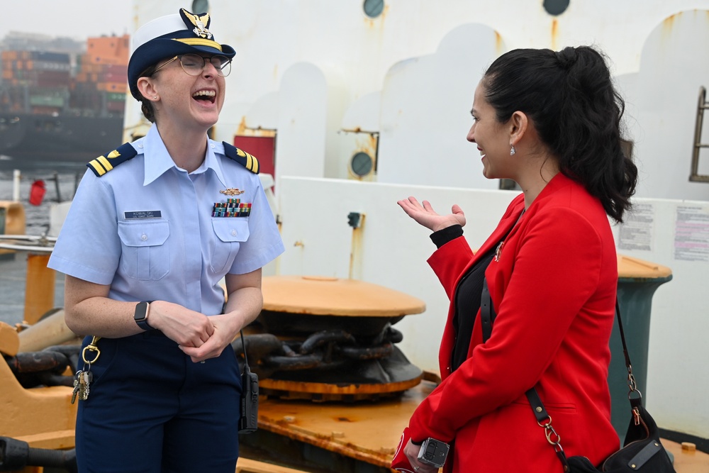 U.S. Coast Guard Cutter Polar Stars hosts media day in Valparaiso, Chile