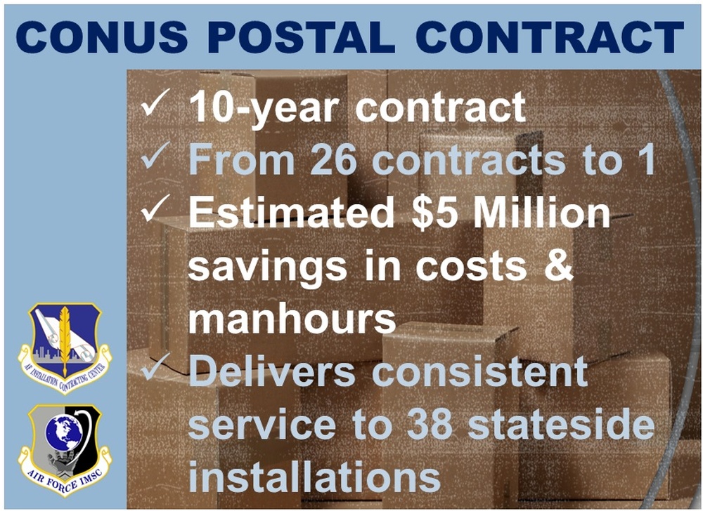 DVIDS - News - New Postal Contract Saves Time, Money While Delivering ...