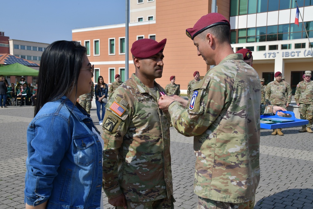 Change of Responsibility  Ceremony, 173rd Brigade Support Battalion