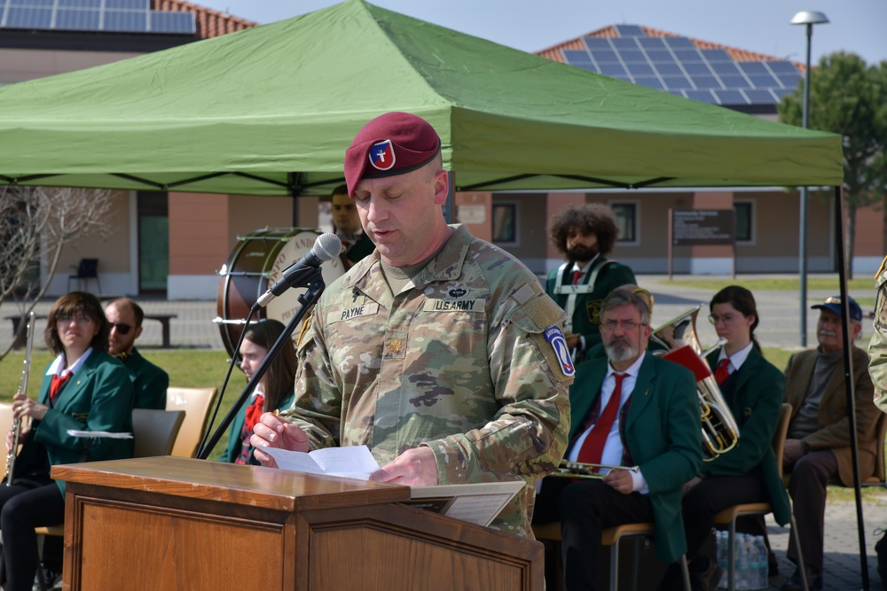 Change of Responsibility  Ceremony, 173rd Brigade Support Battalion