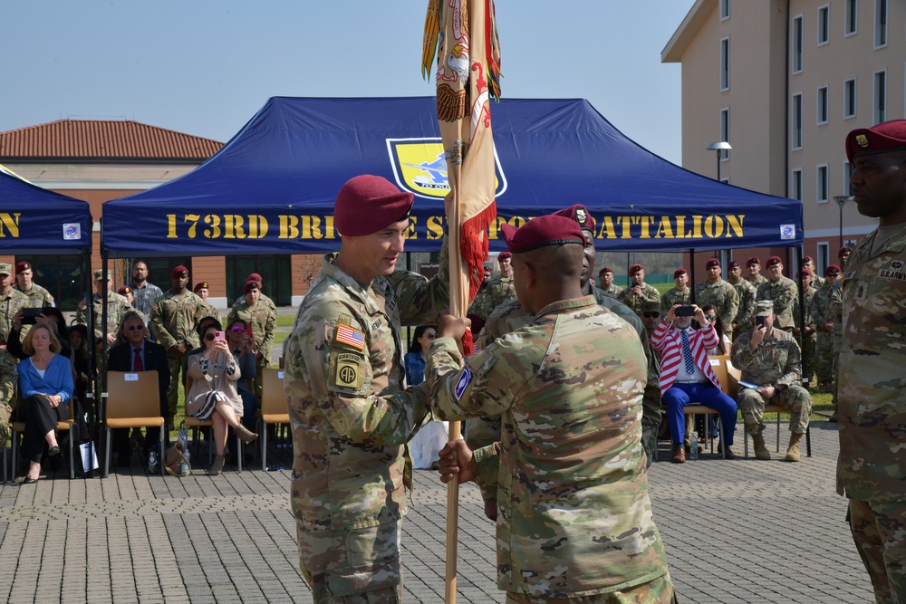 Change of Responsibility  Ceremony, 173rd Brigade Support Battalion