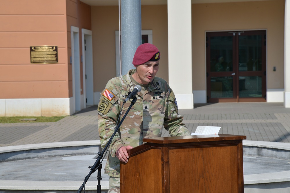 Change of Responsibility  Ceremony, 173rd Brigade Support Battalion