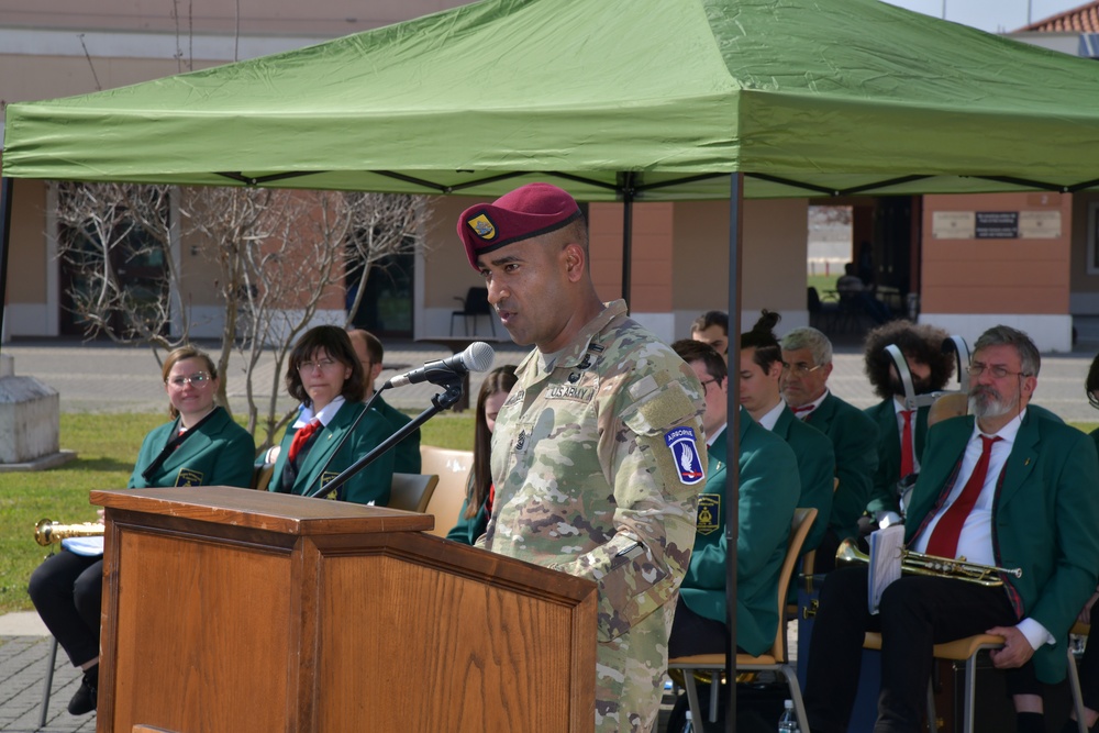 Change of Responsibility  Ceremony, 173rd Brigade Support Battalion