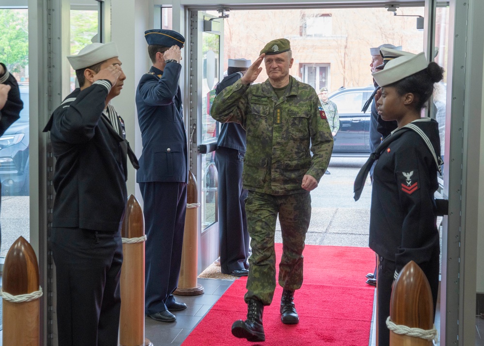 General Timo Kivinen visit