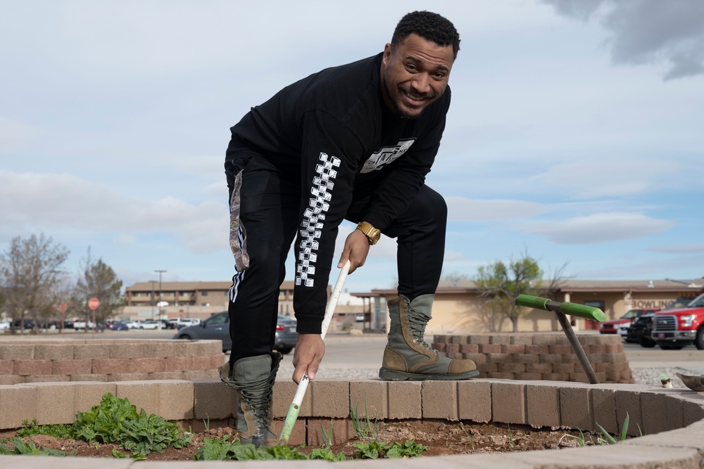 49th AMXS spices up the community gardens