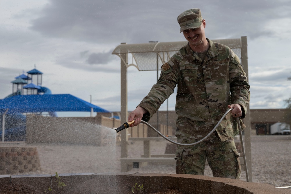 49th AMXS spices up the community gardens