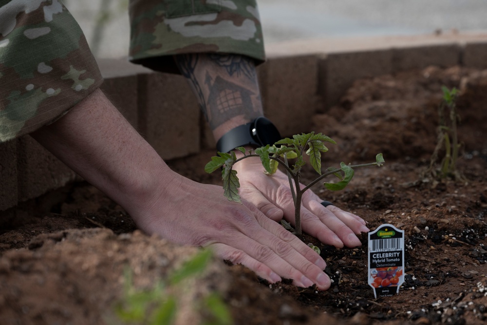 49th AMXS spices up the community gardens