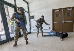 Fort Drum MPs train with fire, emergency services personnel on active shooter drills at Mountain Guardian Academy