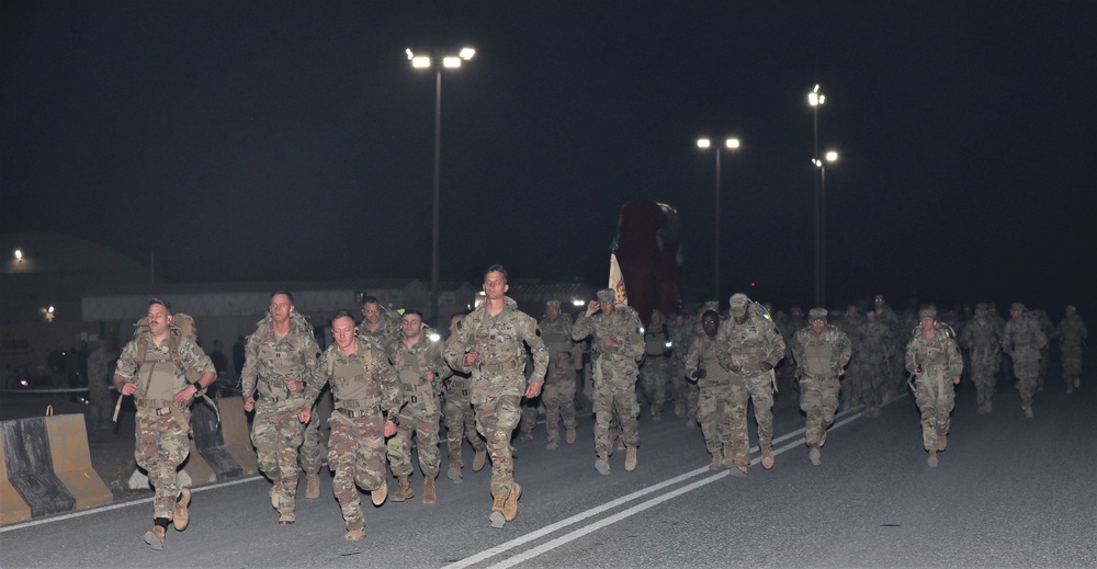 3d Medical Command hosts Norwegian Foot March on Camp Arifjan