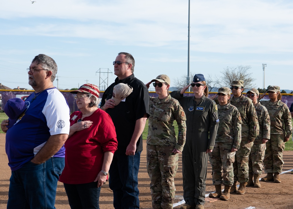 DVIDS Images Dyess leaders participate in Fastpitch Softball