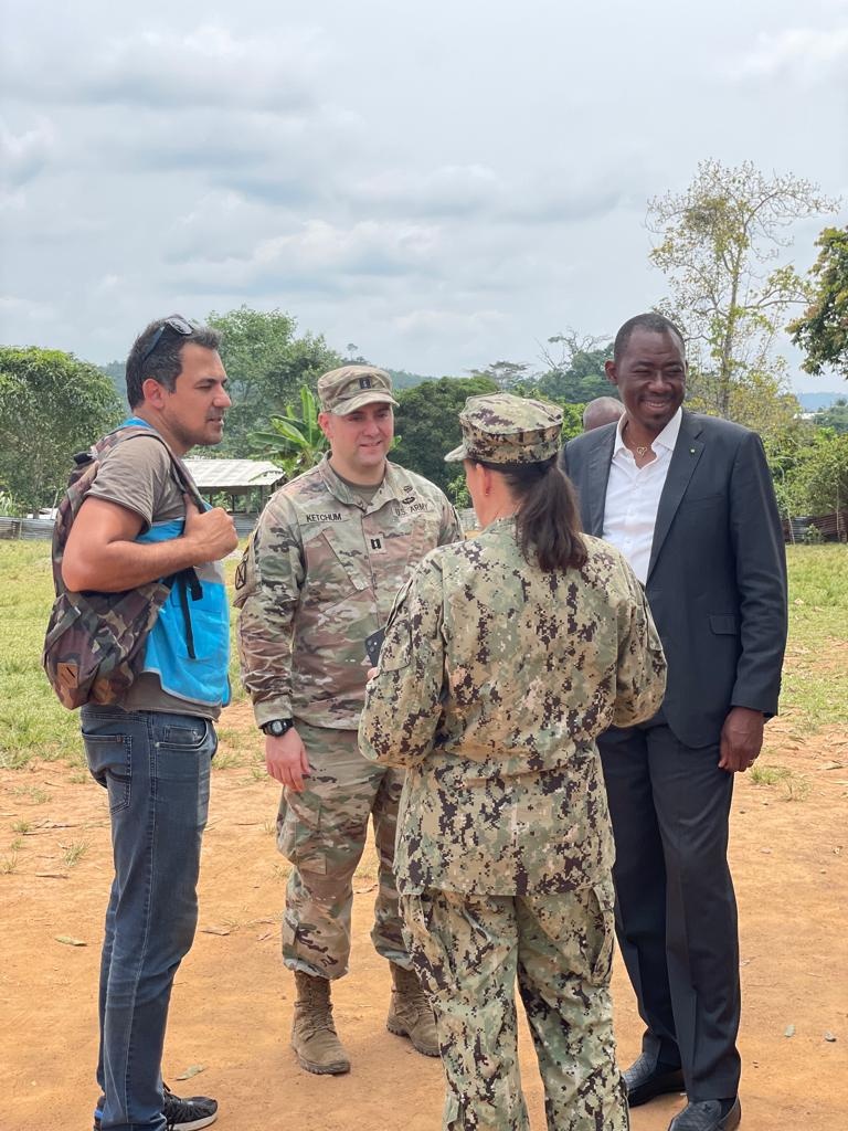 U.S. Army Corps of Engineers manages school projects in Gabon to support local communities