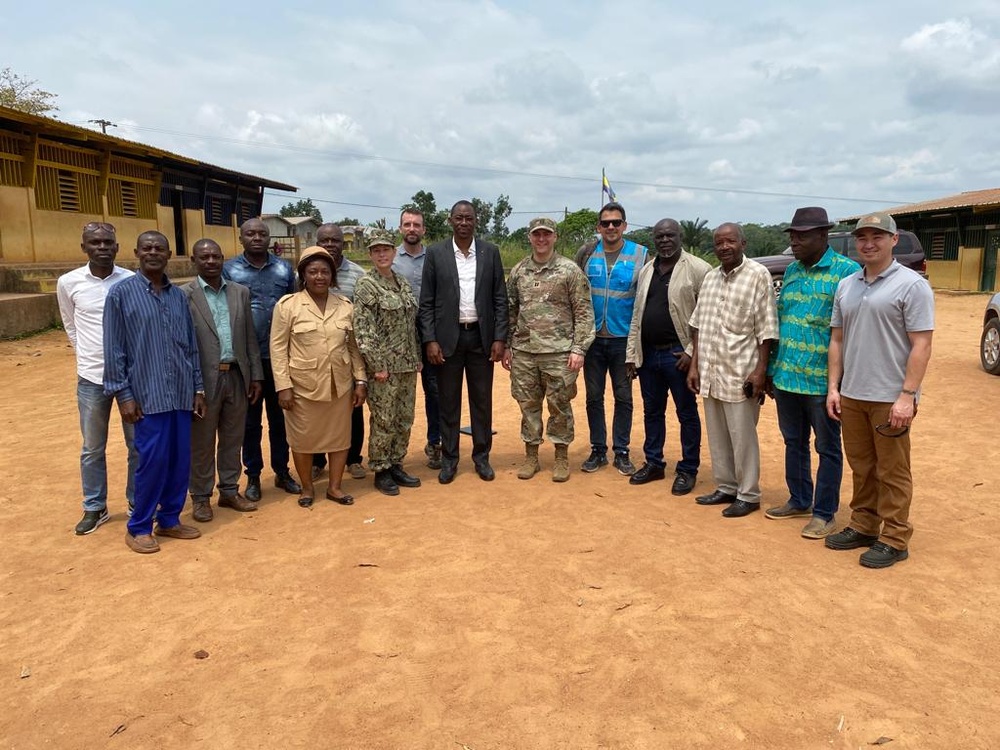 USACE, AFRICOM, StrongerTogether, Gabon, Humanitarian Assistance